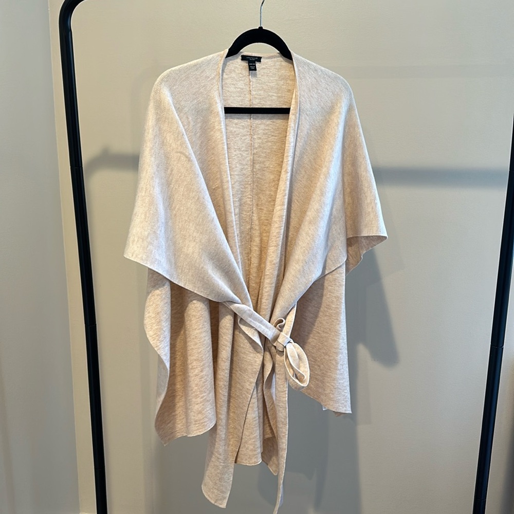 Ann Taylor Sweater Poncho (OSFM)